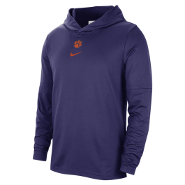 Clemson Nike Hooded Player Top