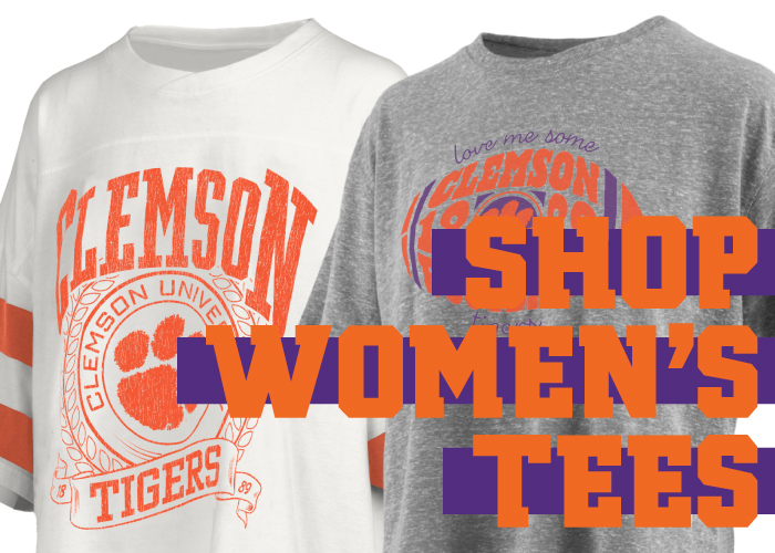 Clemson ZooZatz Women's Cropped Mesh Jersey Tee